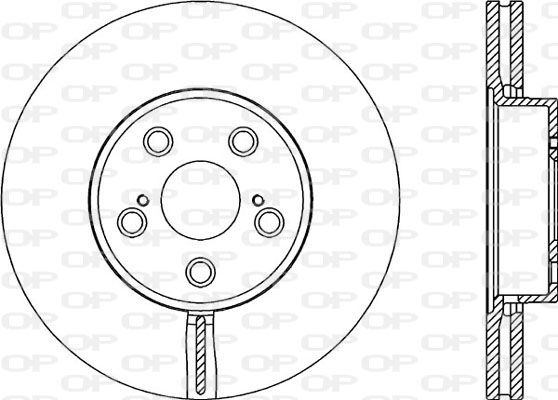 OPEN PARTS Jarrulevy BDR2057.20